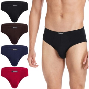 image:imageMolasus Mens Underwear Soft Modal Microfiber Briefs No Fly Silky Bikini Underpants MultipackMulticolored4 Pack