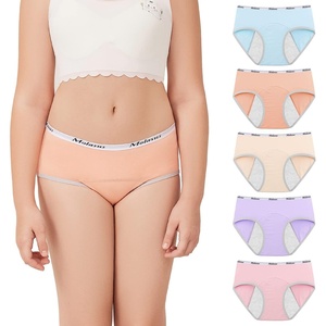 image:imageMolasus Teen Big Girls Frist Period Panties Menstrual underwear LeakProof Protective Briefs Pack of 5